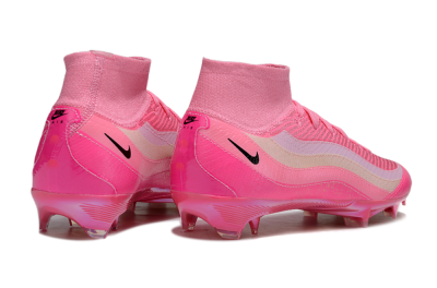 Unisex Nike Air Zoom Mercurial Superfly 10 Elite FG Football Boots - Pink/Black/White