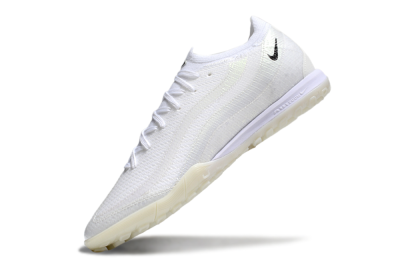 Unisex Nike Air Zoom Mercurial Vapor 16 Elite TF Football Shoes - White/Beige/Black
