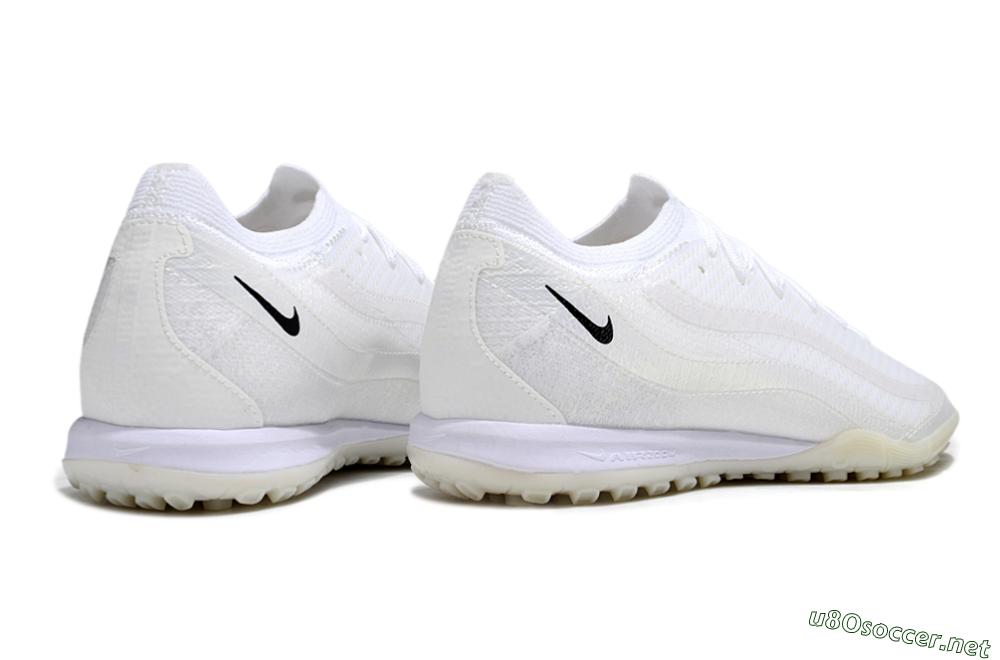 Unisex Nike Air Zoom Mercurial Vapor 16 Elite TF Football Shoes - White/Beige/Black 5