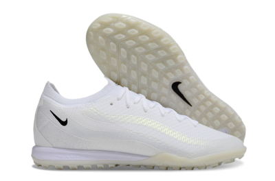 Unisex Nike Air Zoom Mercurial Vapor 16 Elite TF Football Shoes - White/Beige/Black