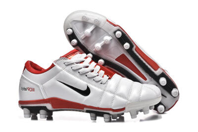 Men's Nike Total 90 III FG Football Boots - White/Black/Red