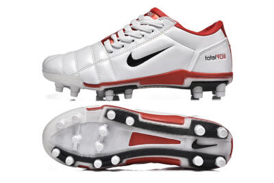 Men's Nike Total 90 III FG Football Boots - White/Black/Red