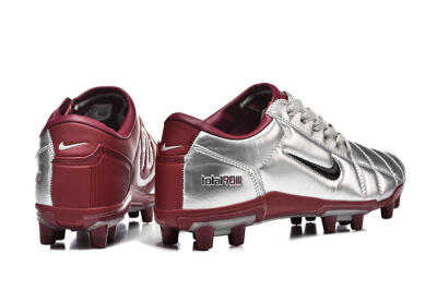 Men's Nike Total 90 III FG Football Boots - Silver/Black/Red