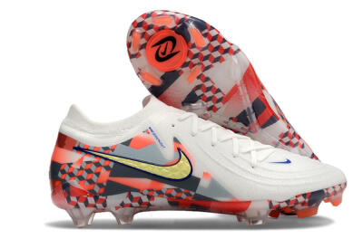 Men's Nike Phantom GX 2 Elite FG Football Boots - White/Red/Yellow