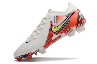 Men's Nike Phantom GX 2 Elite FG Football Boots - White/Red/Yellow