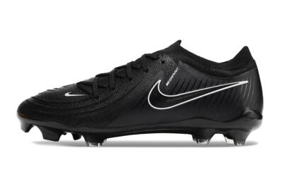 Unisex Nike Phantom GX 2 Elite FG Football Boots - Black/White/Blue