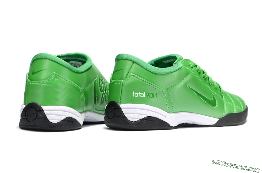 Men's Nike Total 90 III IC Football Shoes - Green/White/Black 6