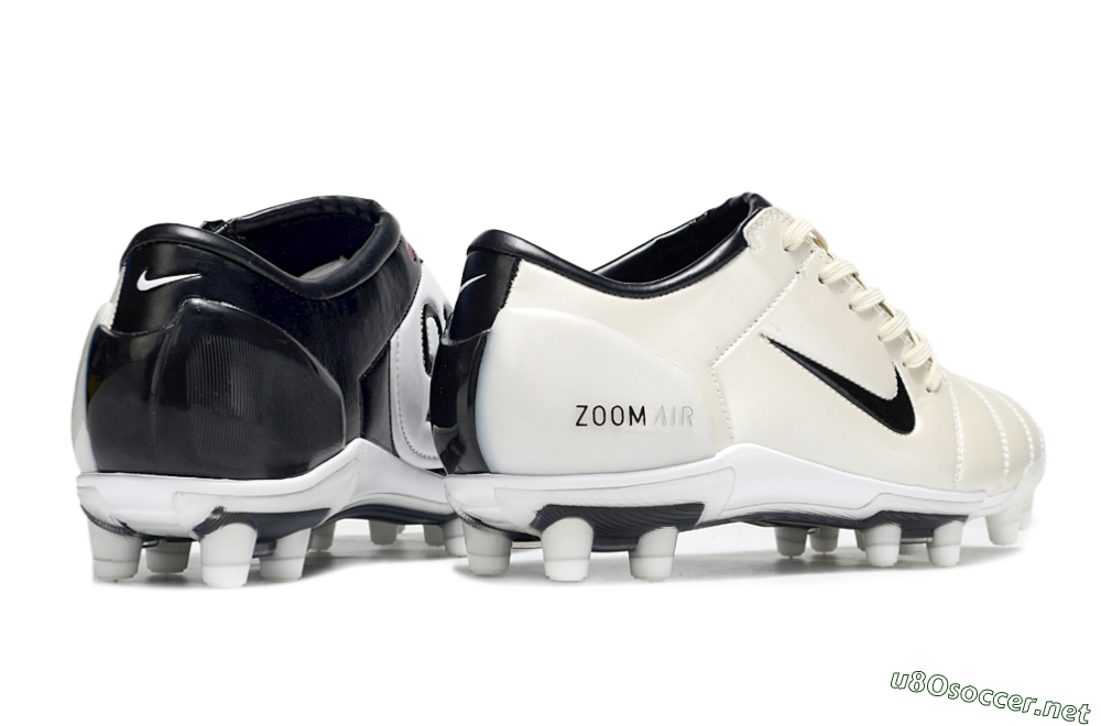 Men's Nike Air Zoom Total 90 III FG Football Boots - Beige/Black/White 6