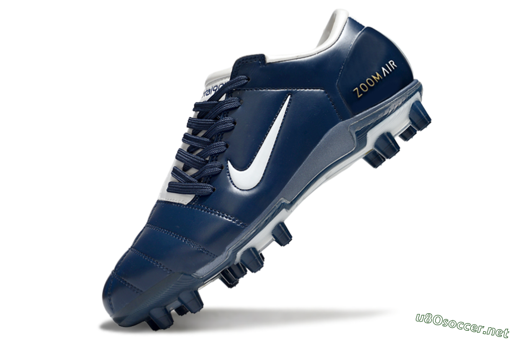 Men's Nike Air Zoom Total 90 III FG Football Boots - Blue/White/Gold 5