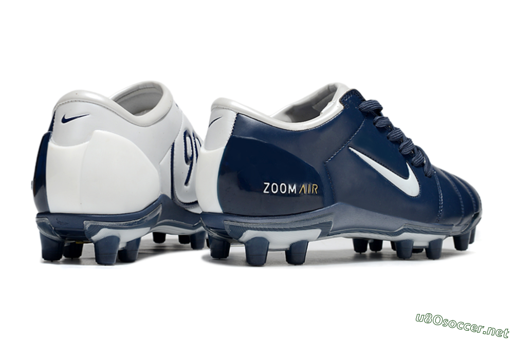 Men's Nike Air Zoom Total 90 III FG Football Boots - Blue/White/Gold 6