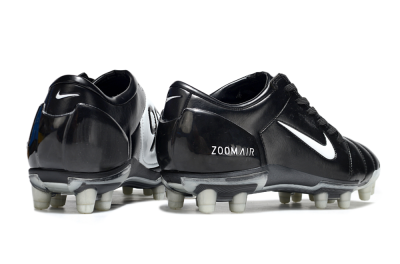 Men's Nike Air Zoom Total 90 III FG Football Boots - Black/White