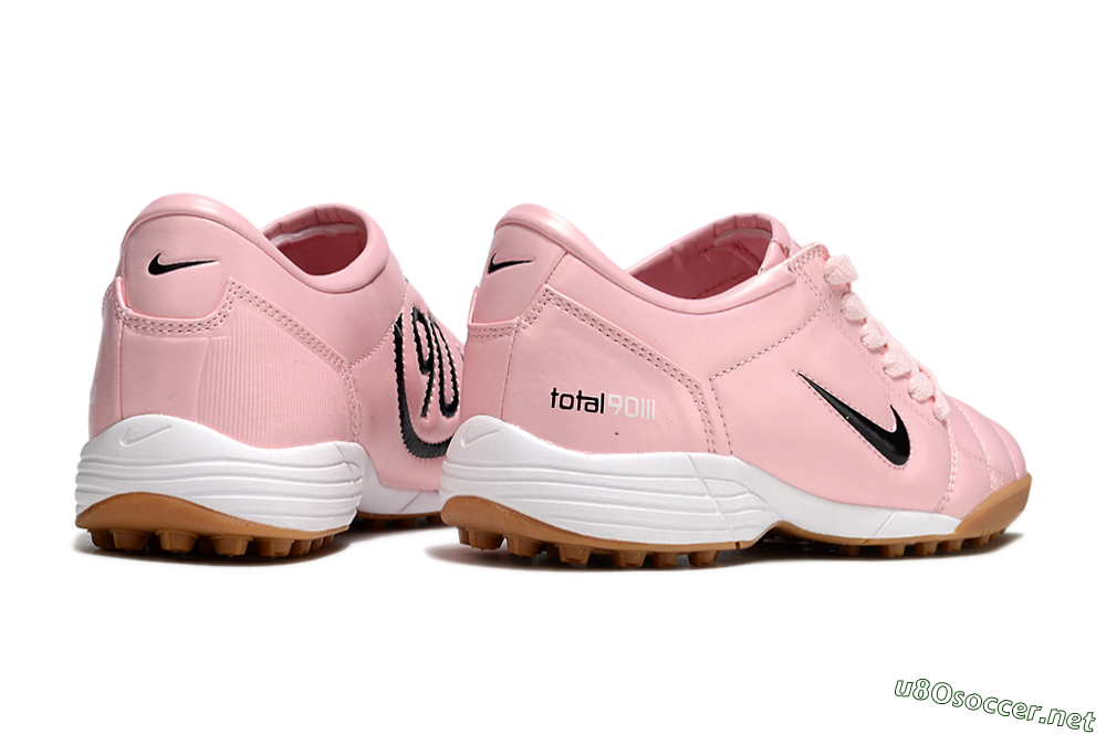 Unisex Nike Air Zoom Total 90 III TF Football Shoes - Pink/Black/White 6