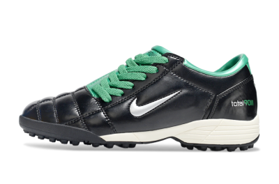 Unisex Nike Air Zoom Total 90 III TF Football Shoes - Black/Silver/White