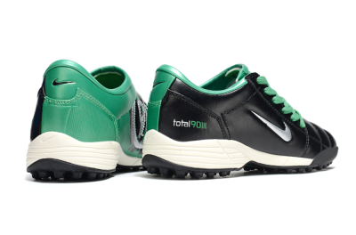 Unisex Nike Air Zoom Total 90 III TF Football Shoes - Black/Silver/White