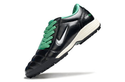 Unisex Nike Air Zoom Total 90 III TF Football Shoes - Black/Silver/White