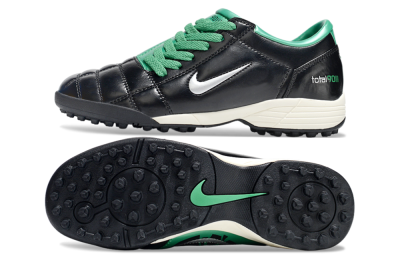 Unisex Nike Air Zoom Total 90 III TF Football Shoes - Black/Silver/White