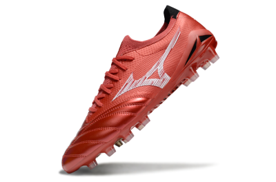 Men's Mizuno Morelia Neo 4 FG Football Boots - Red/White/Black