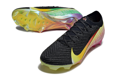 Unisex Nike Air Zoom Mercurial Vapor 16 Elite FG Football Boots - Black/Red/Yellow
