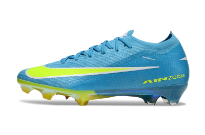Unisex Nike Air Zoom Mercurial Vapor 16 Elite FG Football Boots - Blue/Yellow/White