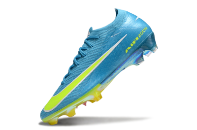 Unisex Nike Air Zoom Mercurial Vapor 16 Elite FG Football Boots - Blue/Yellow/White