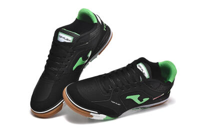 Men's Joma Top Flex IC Football Shoes - Black/Yellow/Red