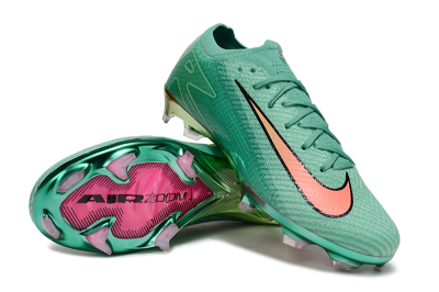Unisex Nike Air Zoom Mercurial Vapor 15 Elite FG Football Boots - Green/Black/Red