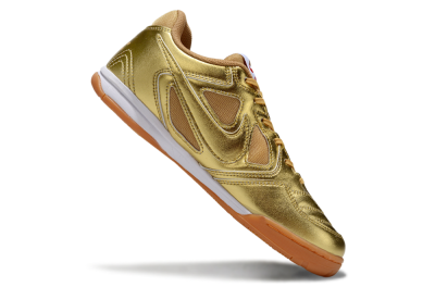 Men's Supreme x Nike SB Gato IC Football Shoes - Gold/White/Brown