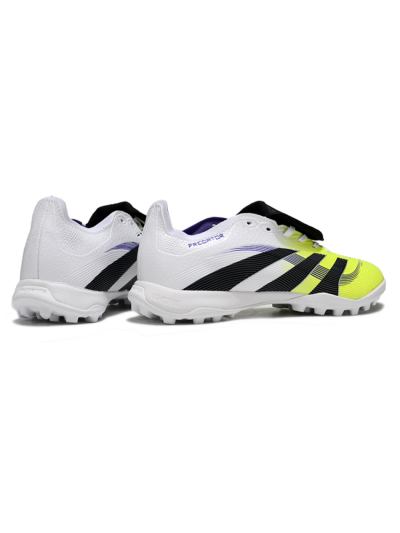 Unisex Adidas Predator 25 Elite Foldover Tongue TF Football Shoes - Yellow/Black/White