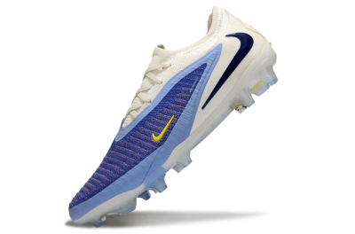 Unisex Nike Phantom 6 Elite Low FG Football Boots - Blue/White/Black