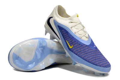 Unisex Nike Phantom 6 Elite Low FG Football Boots - Blue/White/Black