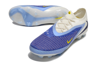Unisex Nike Phantom 6 Elite Low FG Football Boots - Blue/White/Black