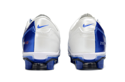 Unisex Nike Air Zoom Total 90 III FG Football Boots - Blue/Silver/White