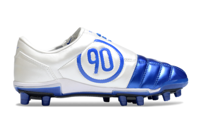 Unisex Nike Air Zoom Total 90 III FG Football Boots - Blue/Silver/White