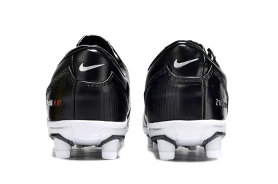 Unisex Nike Air Zoom Total 90 III FG Football Boots - Black/Silver/White