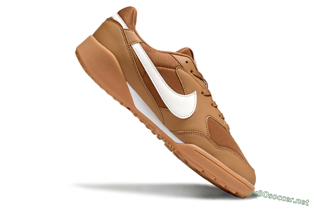 Unisex Nike Terra Manta TF Football Shoes - Brown/White 4