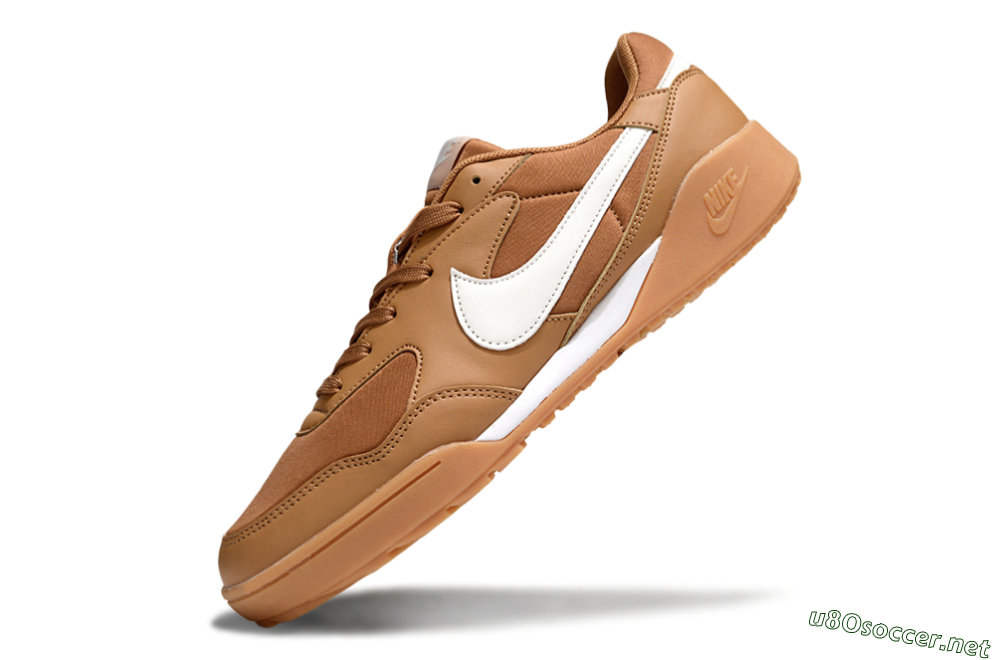 Unisex Nike Terra Manta TF Football Shoes - Brown/White 5