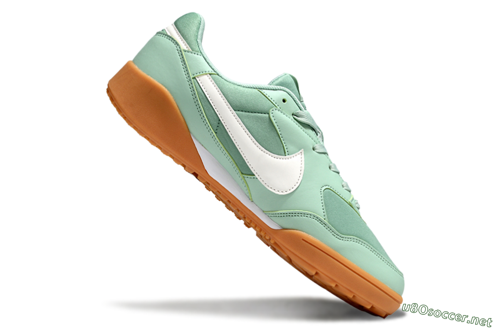 Unisex Nike Terra Manta TF Football Shoes - Green/White 4