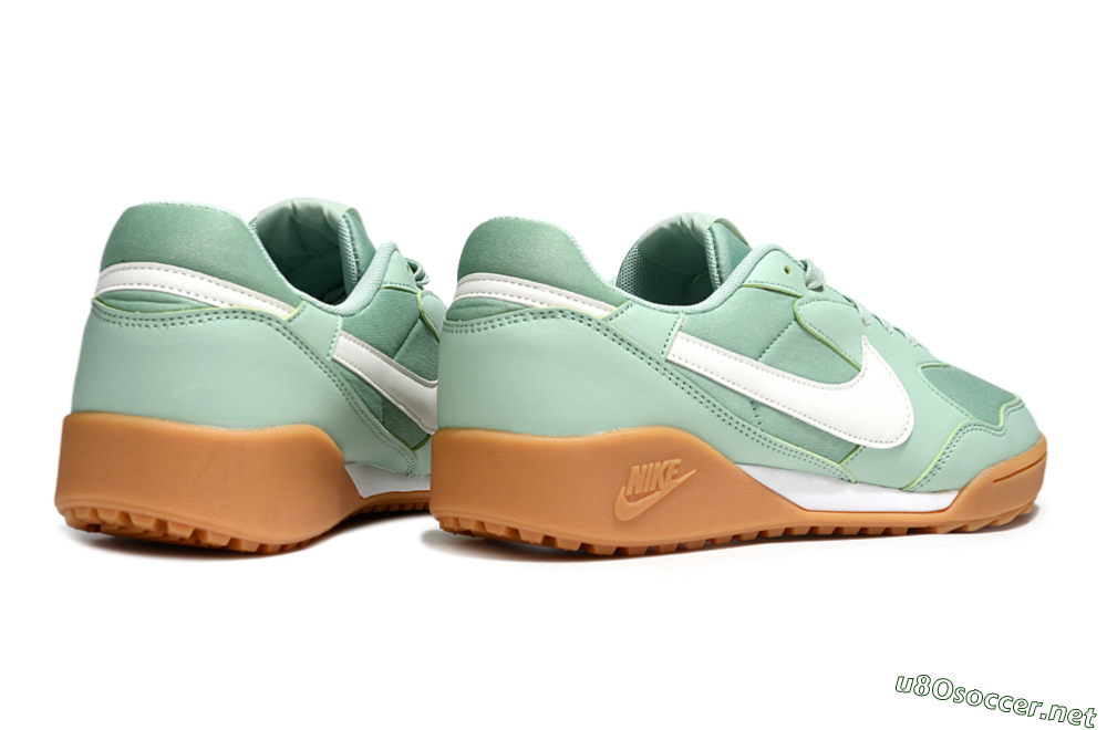 Unisex Nike Terra Manta TF Football Shoes - Green/White 6