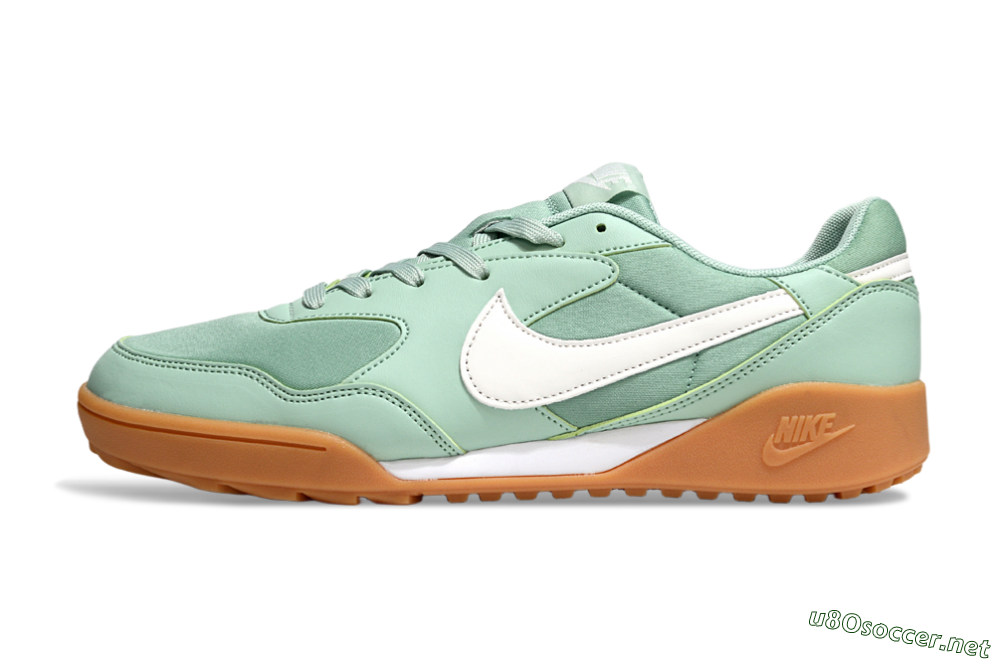 Unisex Nike Terra Manta TF Football Shoes - Green/White 0