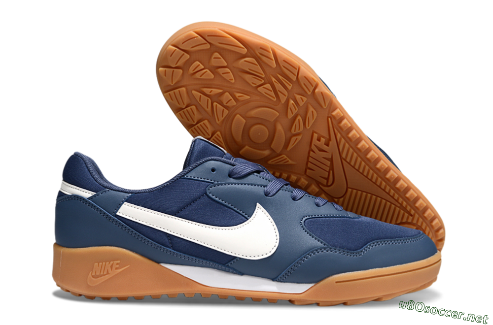 Unisex Nike Terra Manta TF Football Shoes - Blue/White 2