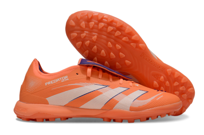 Men's Adidas Predator 25 Elite Foldover Tongue TF Football Shoes - Red/Whtie/Blue