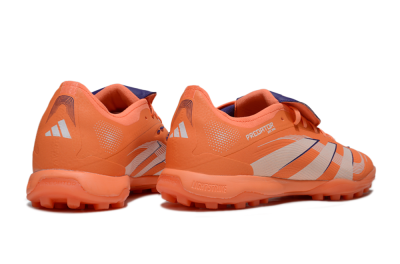 Men's Adidas Predator 25 Elite Foldover Tongue TF Football Shoes - Red/Whtie/Blue