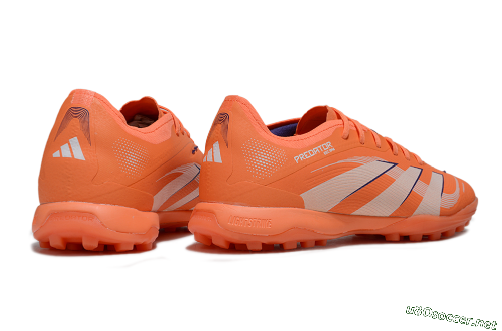 Men's Adidas Predator 25 Elite TF Football Shoes - Red/Whtie/Blue 6