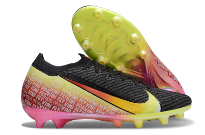 Men's Nike Air Zoom Mercurial Vapor 16 Elite AG Football Boots - Black/Yellow/Red