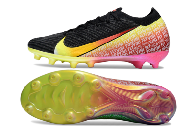 Men's Nike Air Zoom Mercurial Vapor 16 Elite AG Football Boots - Black/Yellow/Red