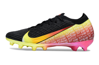 Men's Nike Air Zoom Mercurial Vapor 16 Elite AG Football Boots - Black/Yellow/Red