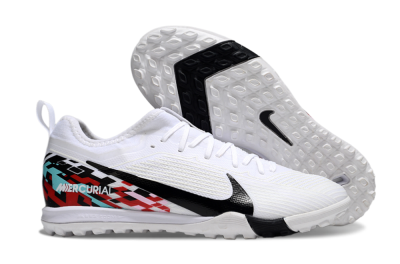 Unisex Nike Air Zoom Mercurial Vapor 16 Pro TF Football Shoes - White/Black/Red