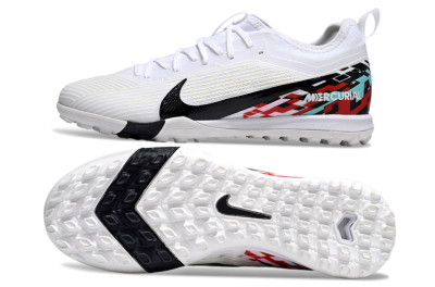 Unisex Nike Air Zoom Mercurial Vapor 16 Pro TF Football Shoes - White/Black/Red