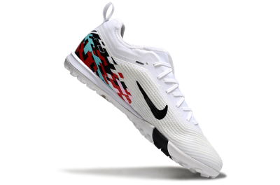Unisex Nike Air Zoom Mercurial Vapor 16 Pro TF Football Shoes - White/Black/Red