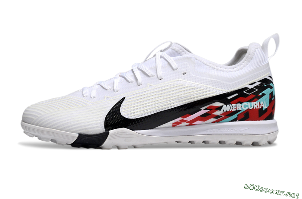Unisex Nike Air Zoom Mercurial Vapor 16 Pro TF Football Shoes - White/Black/Red 0